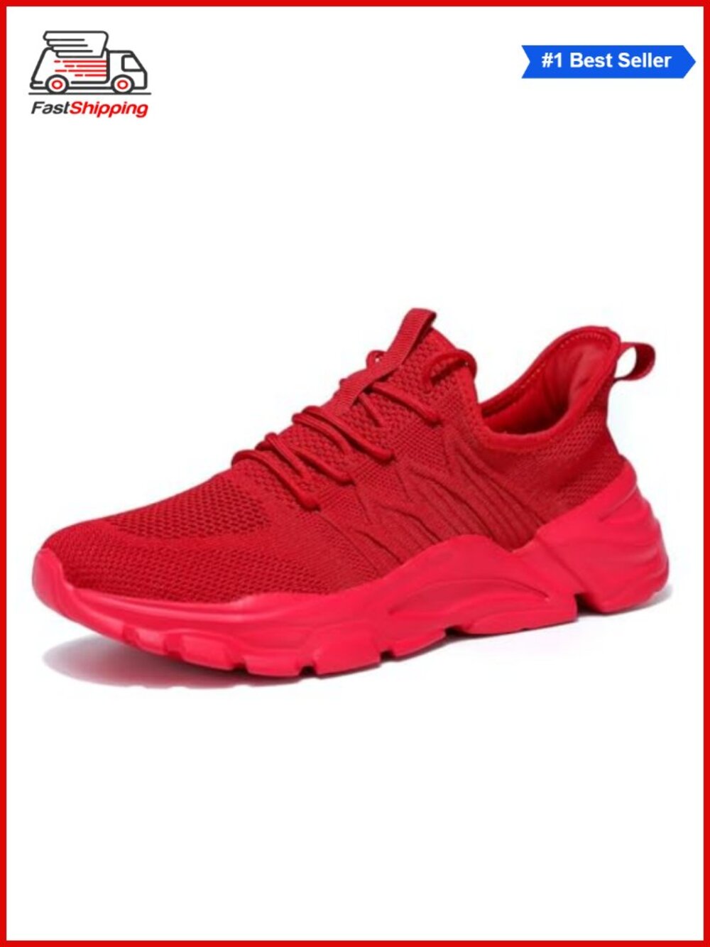 ✨Men's Non Slip Breathable Lightweight Fashion Sneakers Walking Gym Work